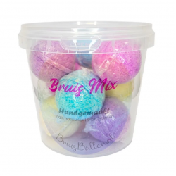 Cadeaupakket emmertje 9 bruisballen Cadeaupakket emmertje 9 bruisballen