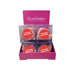 Display geheime boodschap (valentijn) bruisballen