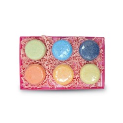 Cadeaupakket 6 bruistabletten regenboog