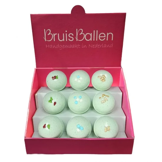 Display Kerst Bruisballen (120 gram)